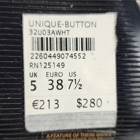 TOP SHOP UNIQUE Vintage Women Ankle Boots Size 7 Natural Material Zip Leather - Picture 7 of 12